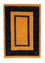 Alfombra Gabbeh - Loribaft Persa - 148 x 100 cm - oro