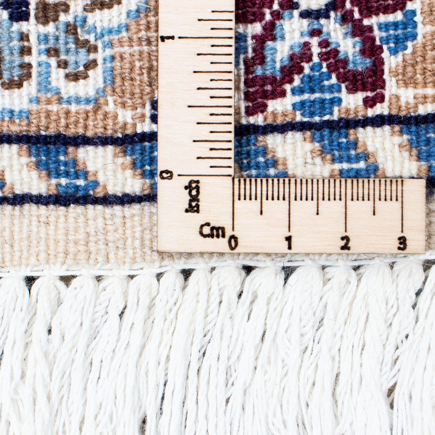 Alfombra Persa - Nain - Real - 315 x 203 cm - beige