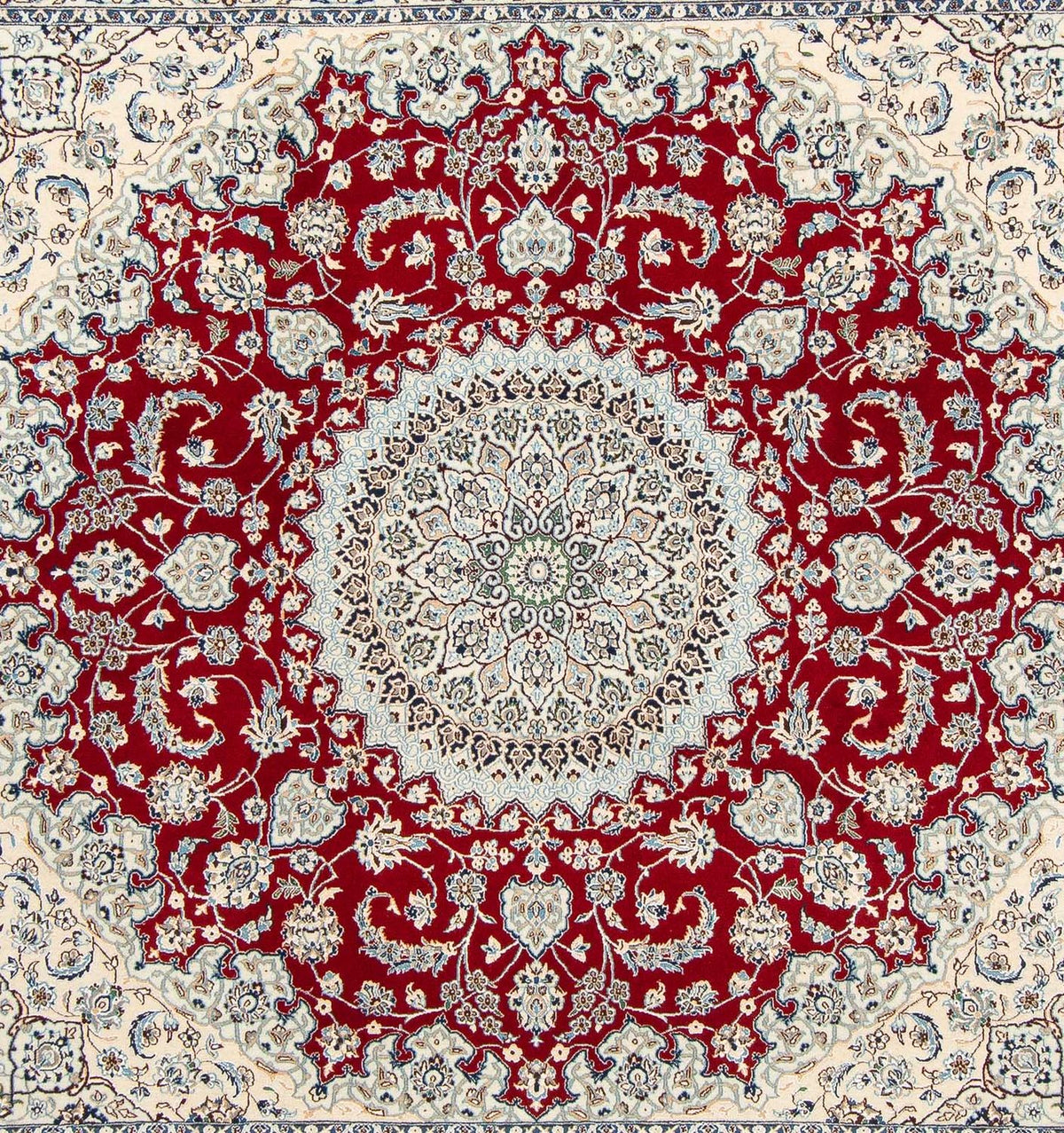 Alfombra Persa - Nain - Prima cuadrado  - 205 x 197 cm - beige