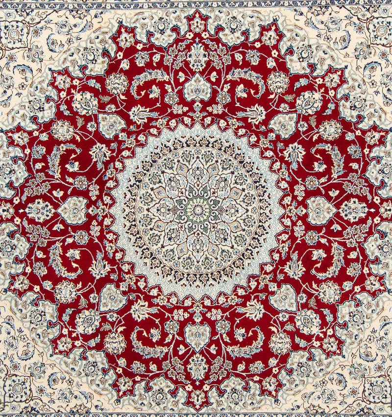 Alfombra Persa - Nain - Prima cuadrado  - 205 x 197 cm - beige