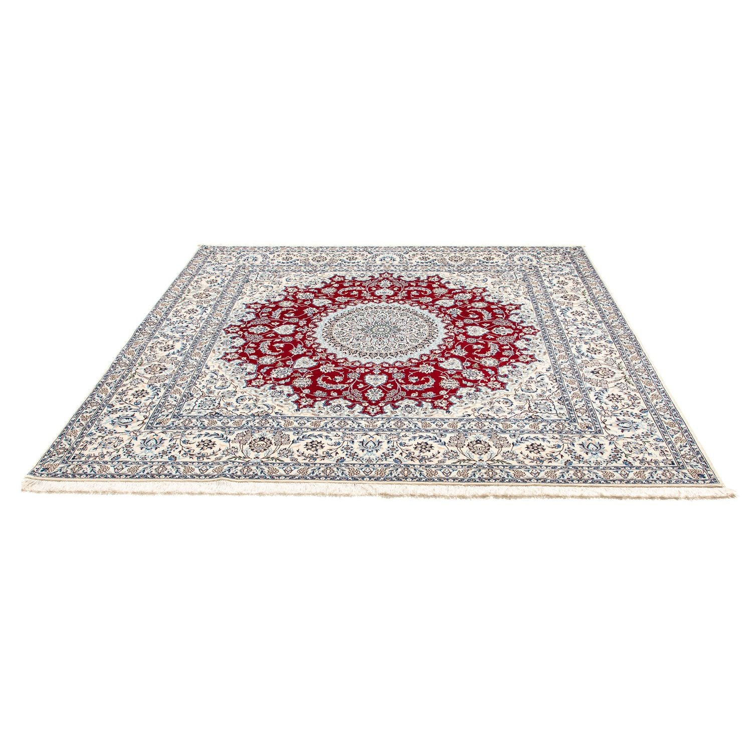 Alfombra Persa - Nain - Prima cuadrado  - 205 x 197 cm - beige