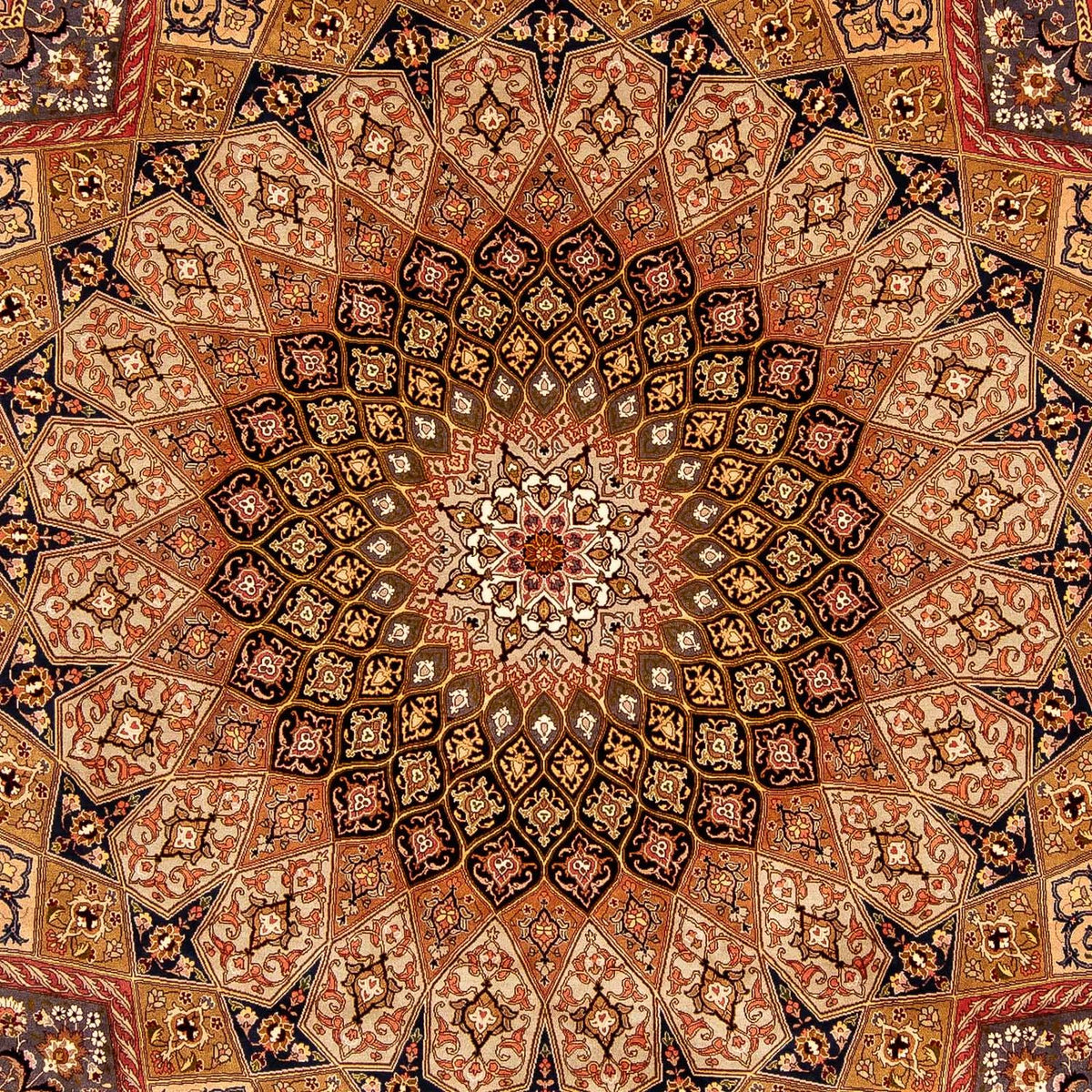 Alfombra Persa - Tabriz - Real - 352 x 255 cm - multicolor
