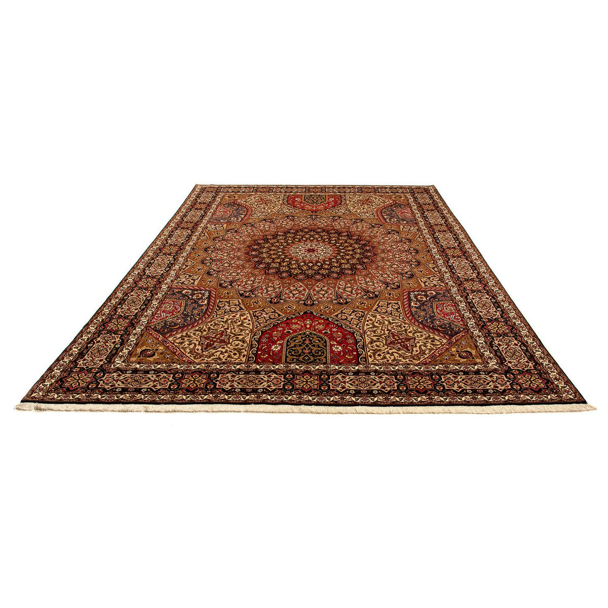 Alfombra Persa - Tabriz - Real - 352 x 255 cm - multicolor