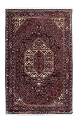 Alfombra persa - Bidjar - 210 x 134 cm - azul oscuro