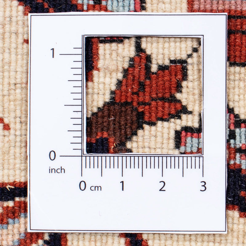 Alfombra persa - Bidjar - 228 x 172 cm - rojo