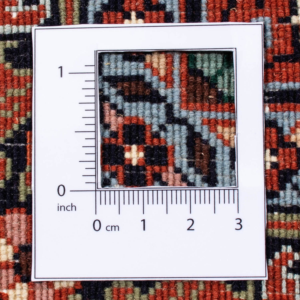 Alfombra persa - Bidjar - 260 x 176 cm - azul oscuro