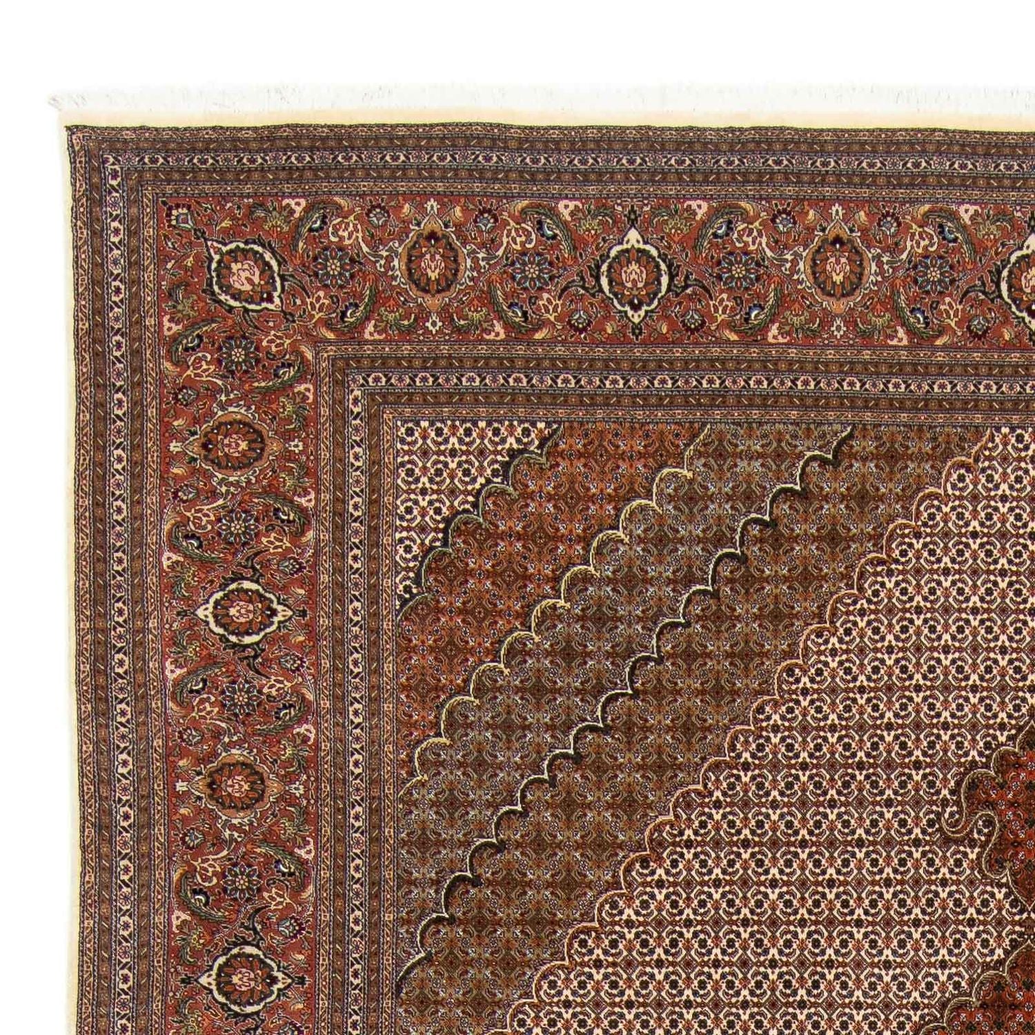 Alfombra Persa - Tabriz - Real - 349 x 250 cm - marrón