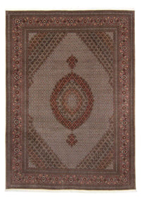 Alfombra persa - Tabriz - 350 x 250 cm - marrón oscuro
