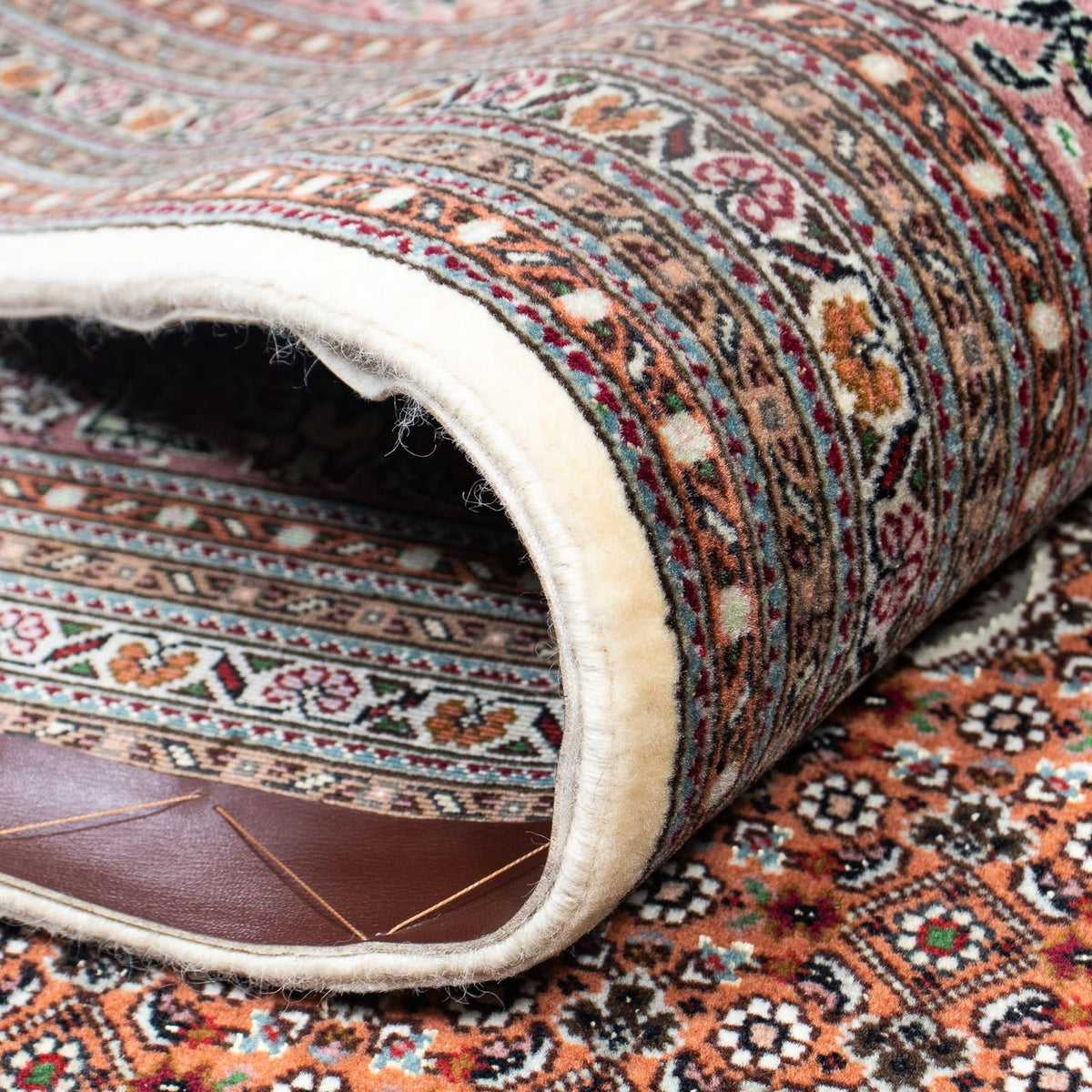 Alfombra persa - Tabriz - 350 x 250 cm - marrón oscuro