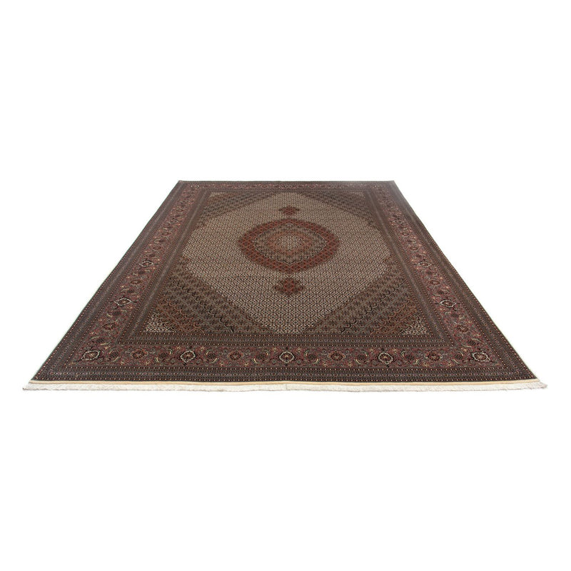 Alfombra persa - Tabriz - 350 x 250 cm - marrón oscuro