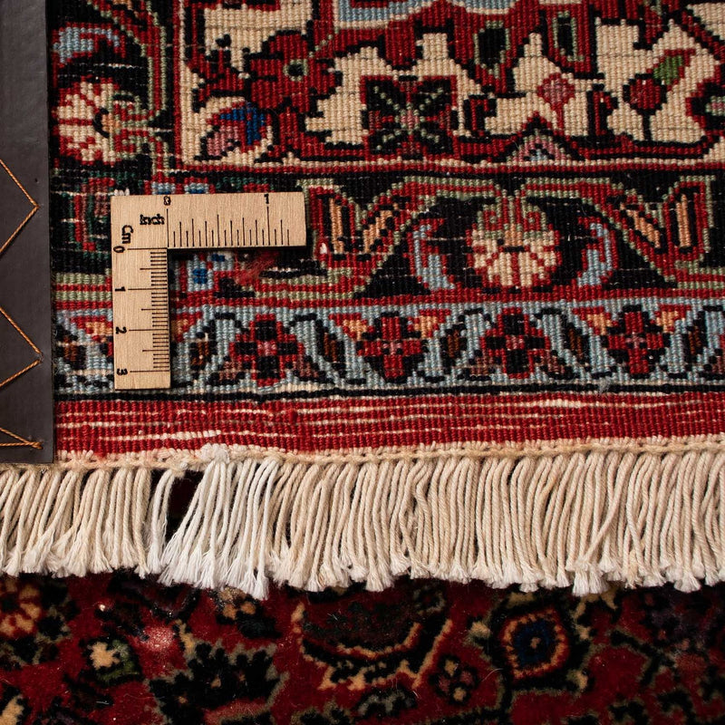 Alfombra persa - Bidjar - 248 x 200 cm - rojo oscuro