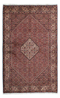 Alfombra persa - Bidjar - 225 x 143 cm - rojo