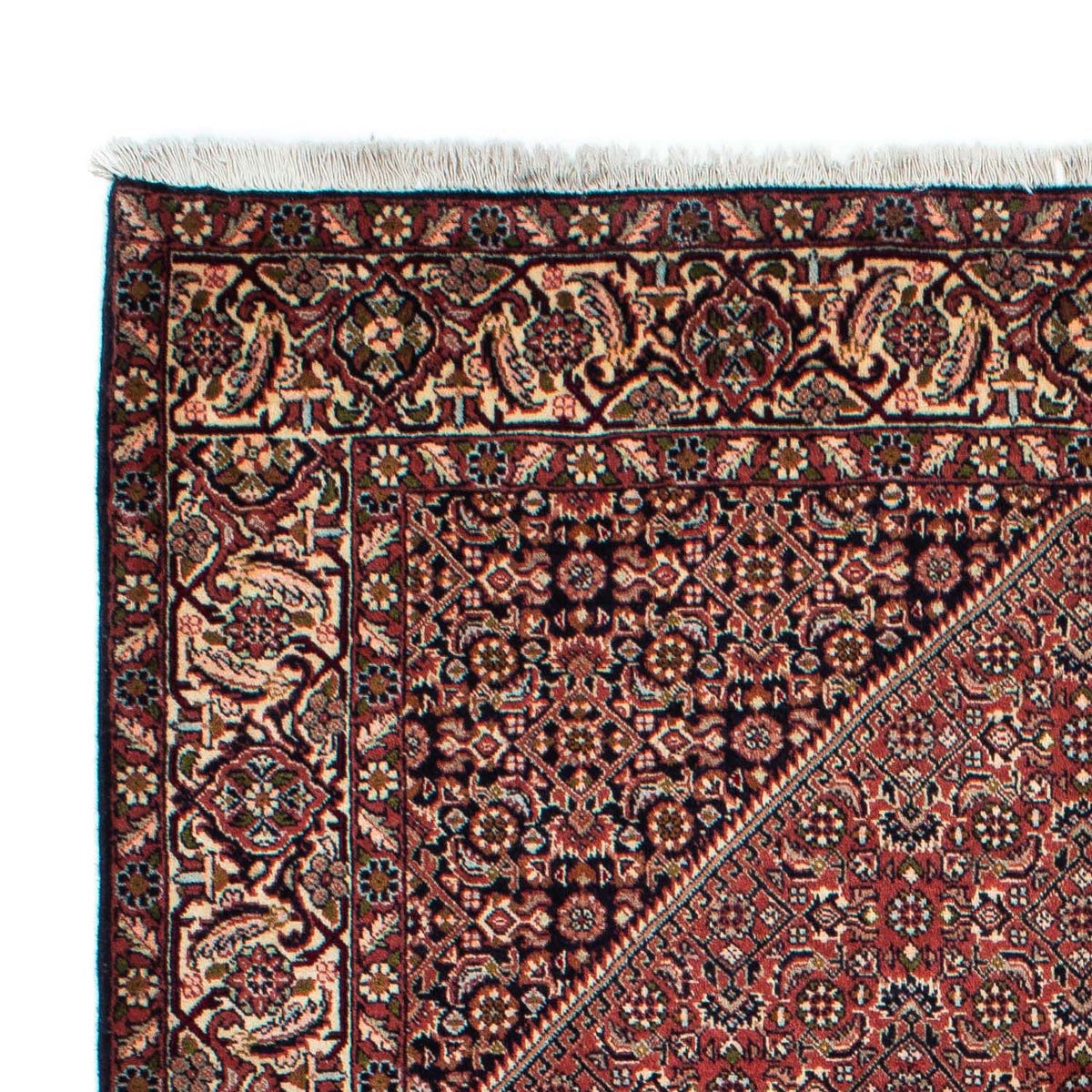 Alfombra persa - Bidjar - 225 x 143 cm - rojo