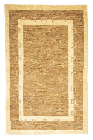 Alfombra Gabbeh - Loribaft Persa - 242 x 162 cm - marrón claro