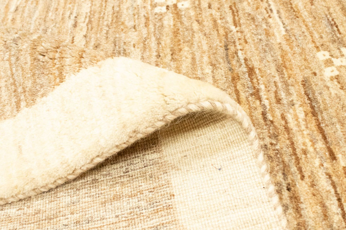 Alfombra Gabbeh - Loribaft Persa - 242 x 162 cm - marrón claro