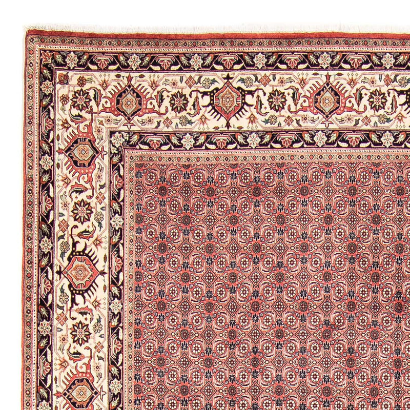 Alfombra persa - Bidjar - 308 x 254 cm - rojo claro