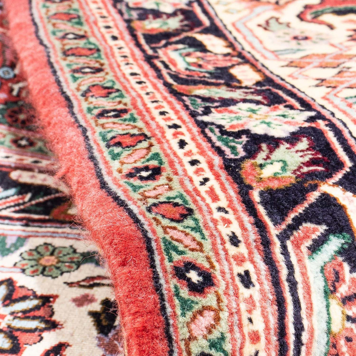 Alfombra persa - Bidjar - 308 x 254 cm - rojo claro