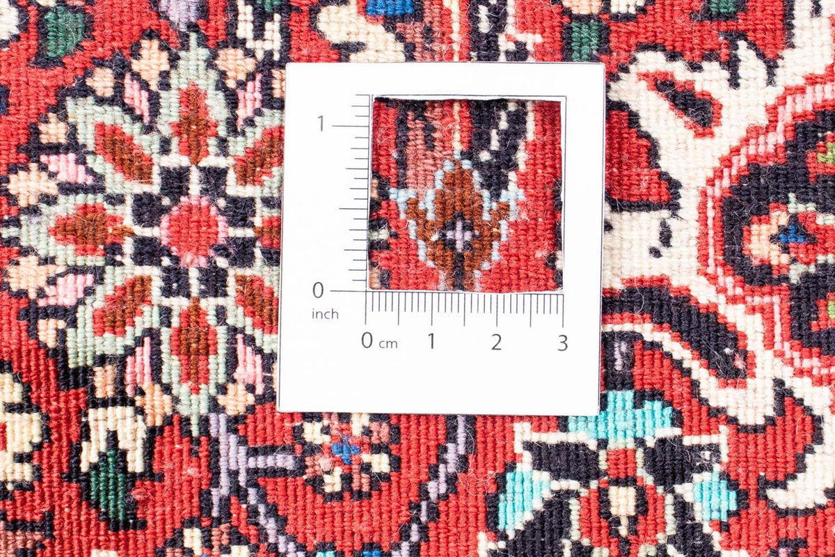 Alfombra persa - Bidjar - 355 x 246 cm - rojo claro