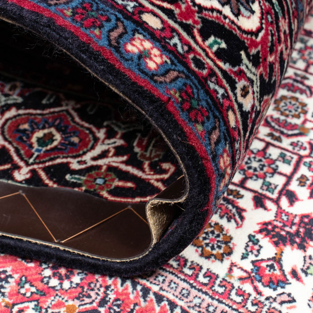 Alfombra persa - Bidjar - 205 x 128 cm - beige