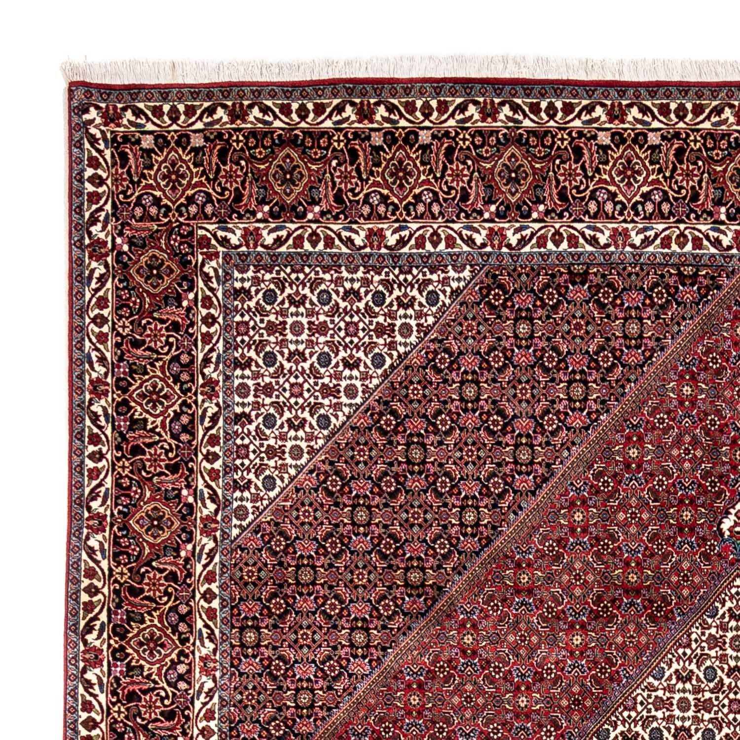 Alfombra persa - Bidjar - 340 x 254 cm - rojo