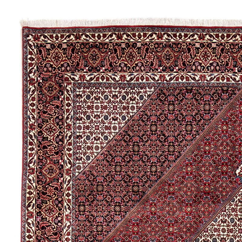 Alfombra persa - Bidjar - 340 x 254 cm - rojo