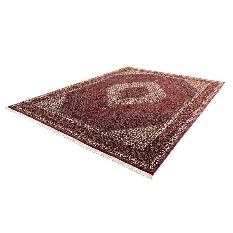 Alfombra persa - Bidjar - 340 x 254 cm - rojo