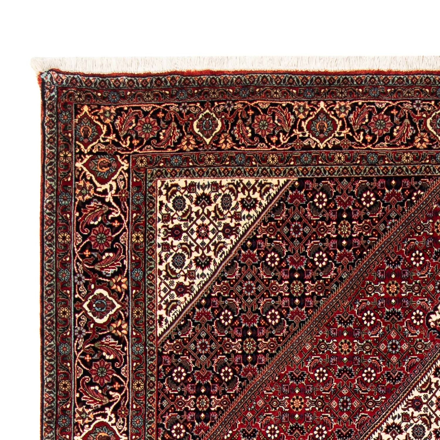 Alfombra persa - Bidjar - 229 x 170 cm - rojo