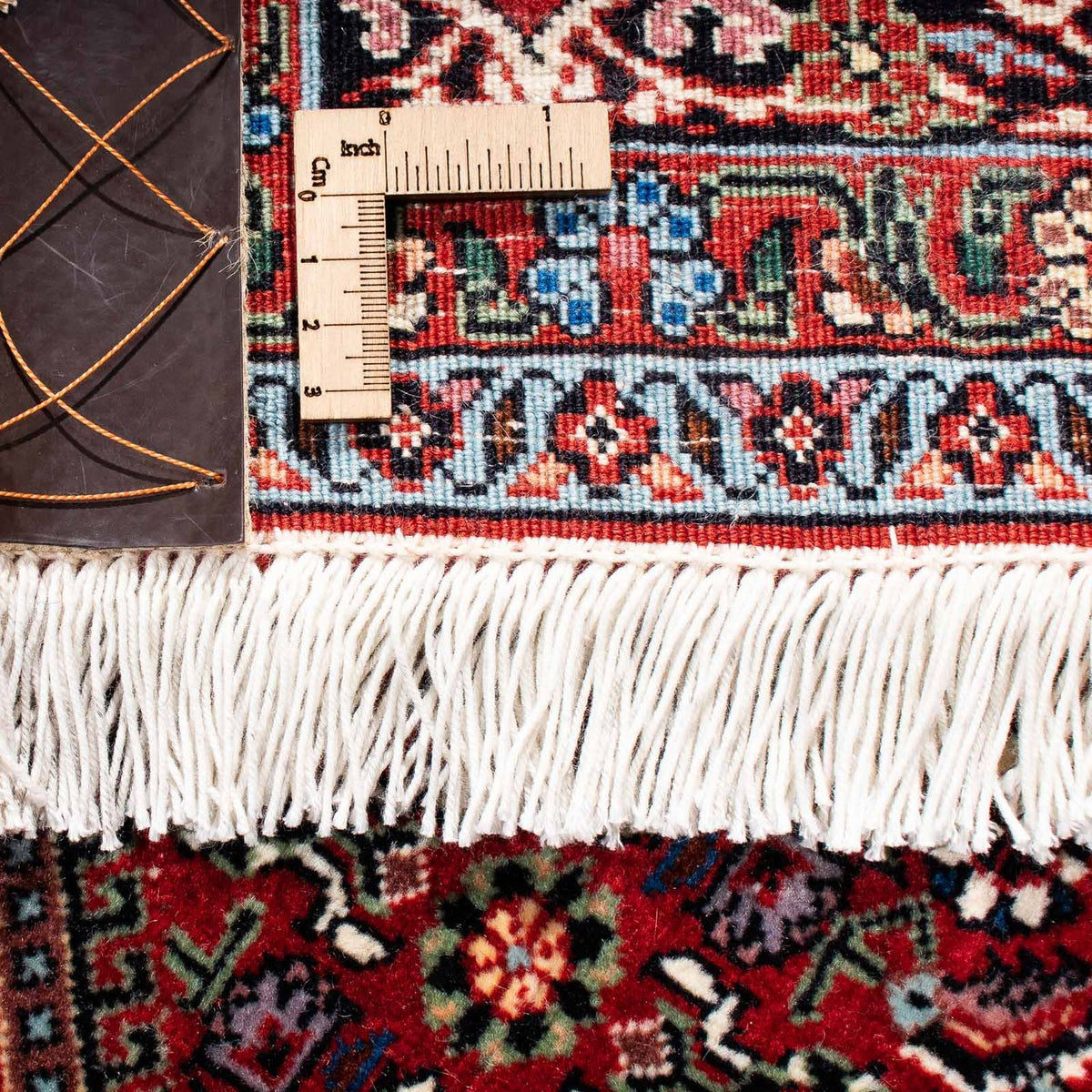 Alfombra persa - Bidjar - 229 x 170 cm - rojo