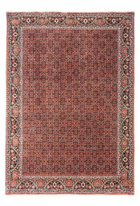 Alfombra persa - Bidjar - 288 x 206 cm - rojo