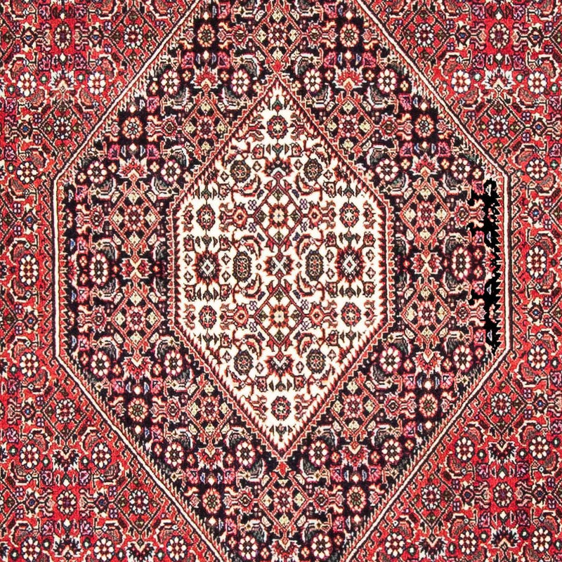 Alfombra persa - Bidjar - 185 x 110 cm - rojo