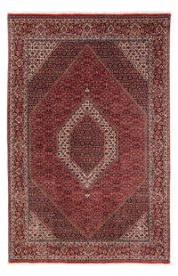 Alfombra persa - Bidjar - 250 x 170 cm - rojo oscuro