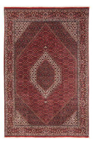 Alfombra persa - Bidjar - 250 x 170 cm - rojo oscuro