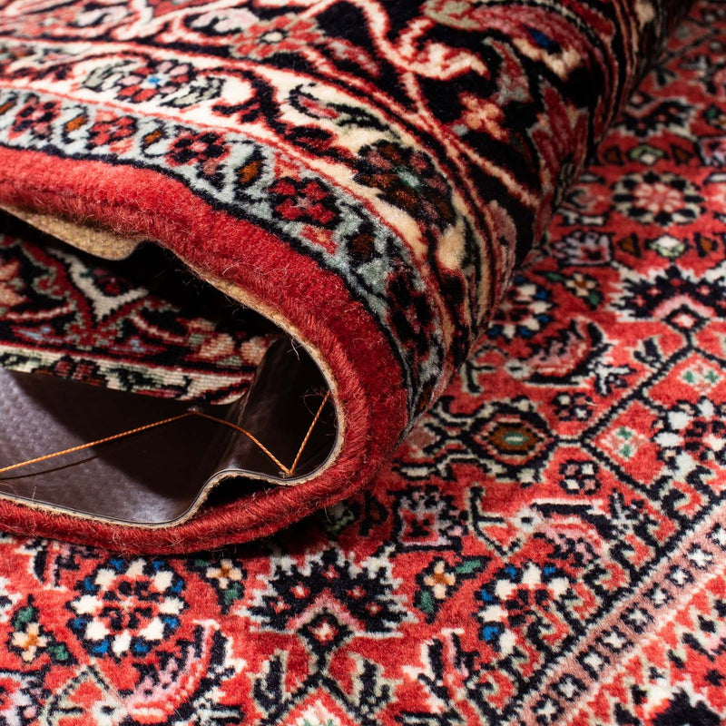 Alfombra persa - Bidjar - 250 x 170 cm - rojo oscuro