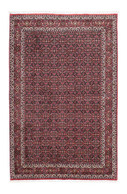 Alfombra persa - Bidjar - 203 x 130 cm - rojo claro