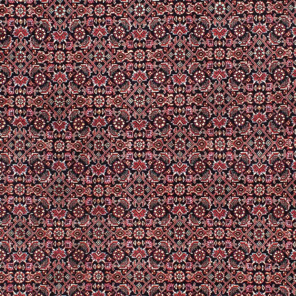 Alfombra persa - Bidjar - 203 x 130 cm - rojo claro