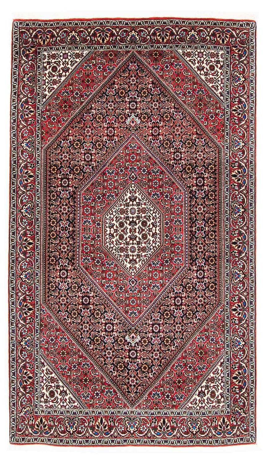 Alfombra persa - Bidjar - 190 x 111 cm - rojo