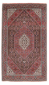 Alfombra persa - Bidjar - 190 x 111 cm - rojo