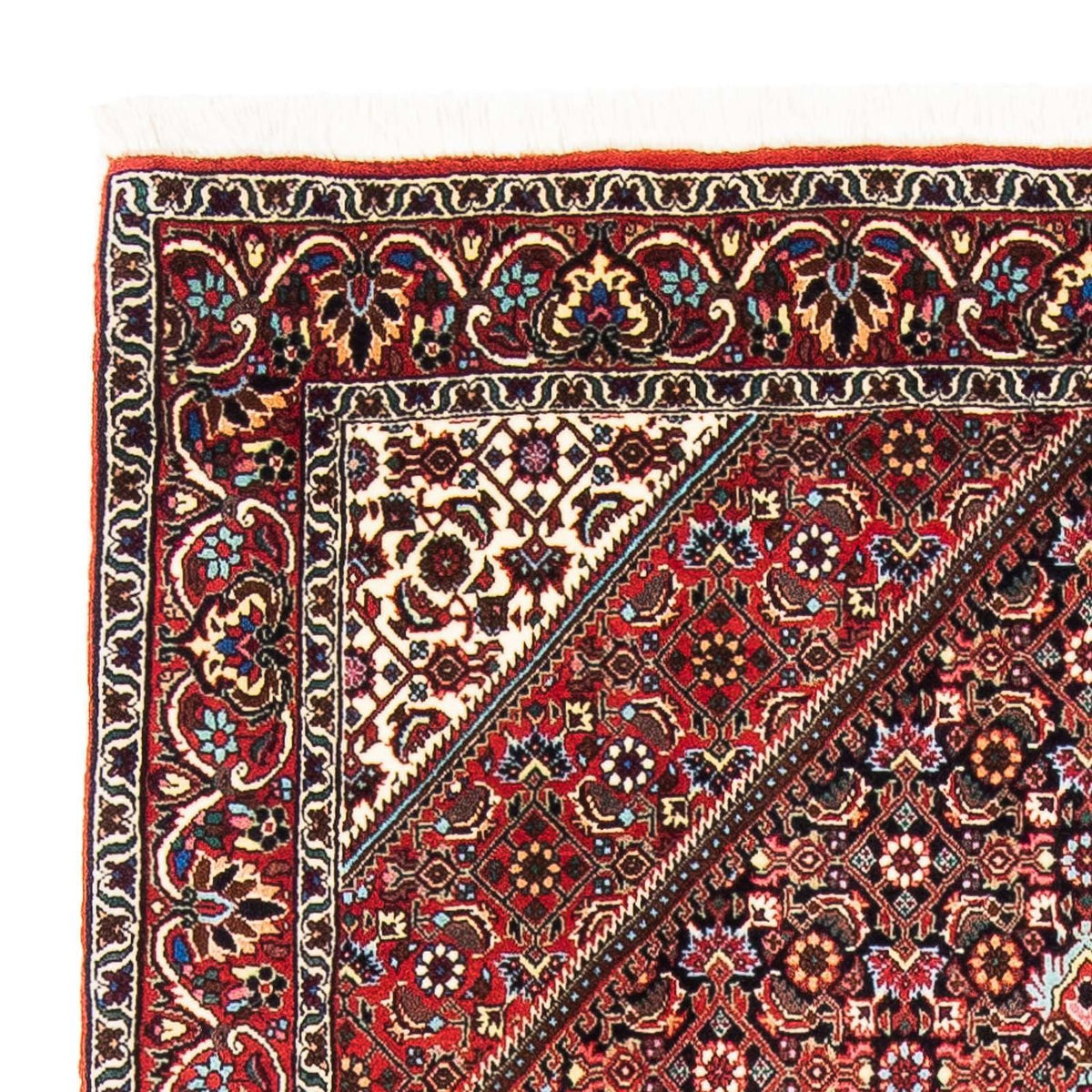 Alfombra persa - Bidjar - 190 x 111 cm - rojo