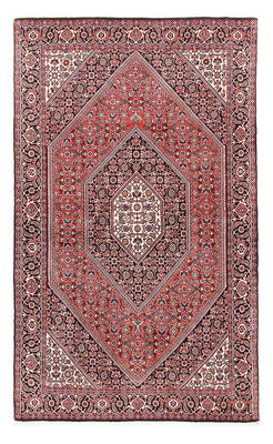 Alfombra persa - Bidjar - 186 x 109 cm - rojo