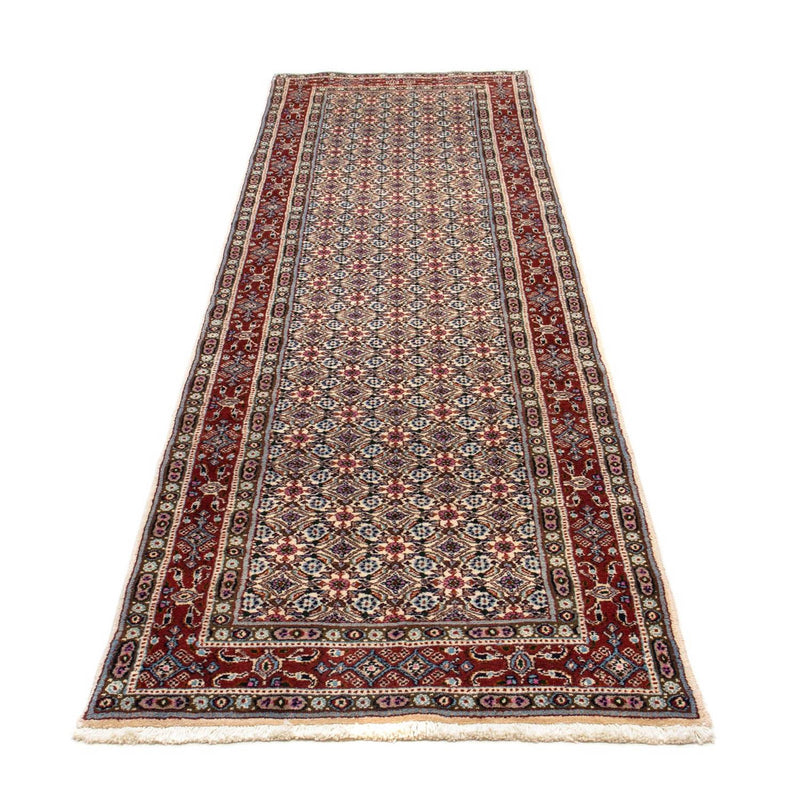 Alfombra de pasillo Alfombra persa - Clásica - 294 x 75 cm - beige