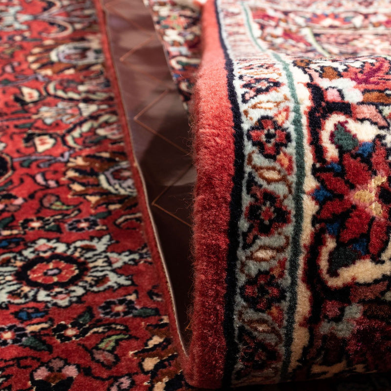 Alfombra persa - Bidjar - 349 x 252 cm - rojo