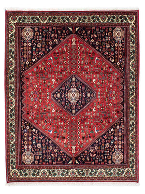 Alfombra Gabbeh - Persa Kashkuli - 200 x 155 cm - rojo oscuro