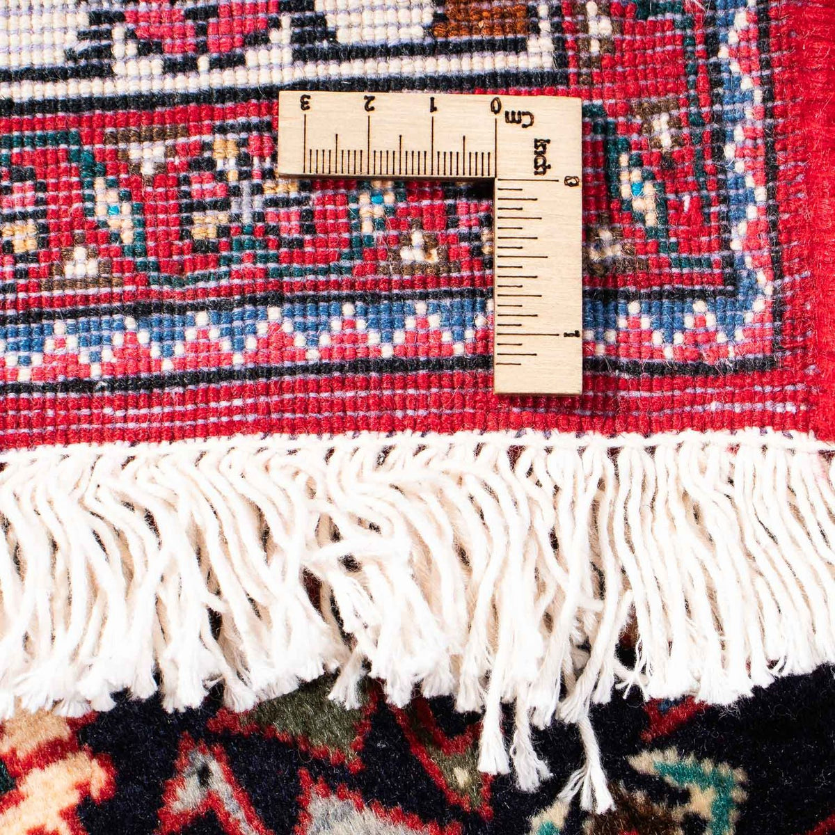 Alfombra Gabbeh - Persa Kashkuli - 200 x 155 cm - rojo oscuro