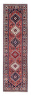 Alfombra de pasillo Alfombra persa - Bidjar - 289 x 79 cm - rojo