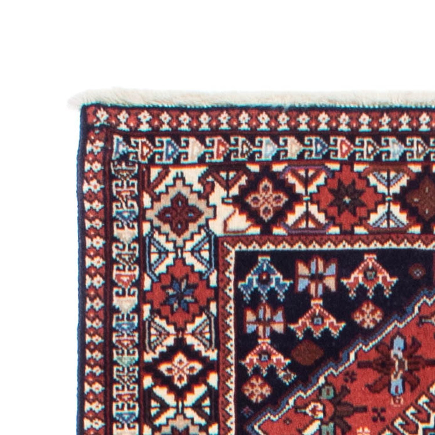 Alfombra de pasillo Alfombra persa - Bidjar - 289 x 79 cm - rojo