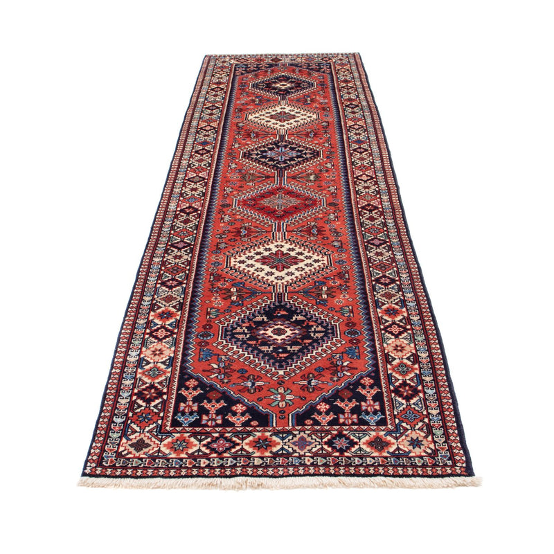Alfombra de pasillo Alfombra persa - Bidjar - 289 x 79 cm - rojo