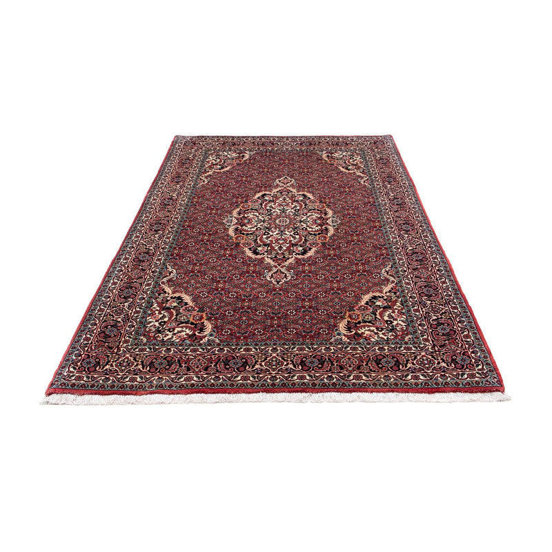 Alfombra persa - Bidjar - 202 x 132 cm - rojo claro