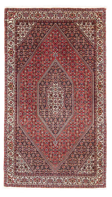 Alfombra persa - Bidjar - 191 x 108 cm - rojo