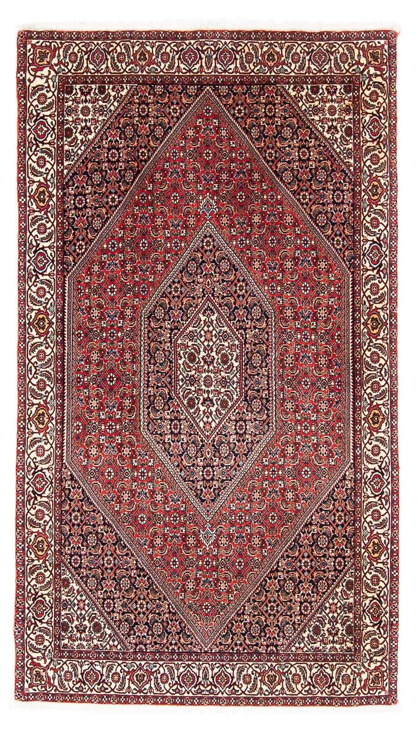 Alfombra persa - Bidjar - 191 x 108 cm - rojo