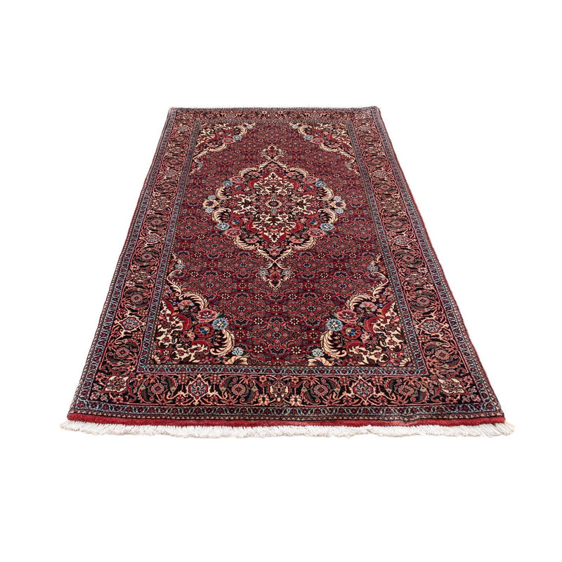 Alfombra de pasillo Alfombra persa - Bidjar - 192 x 103 cm - rojo claro
